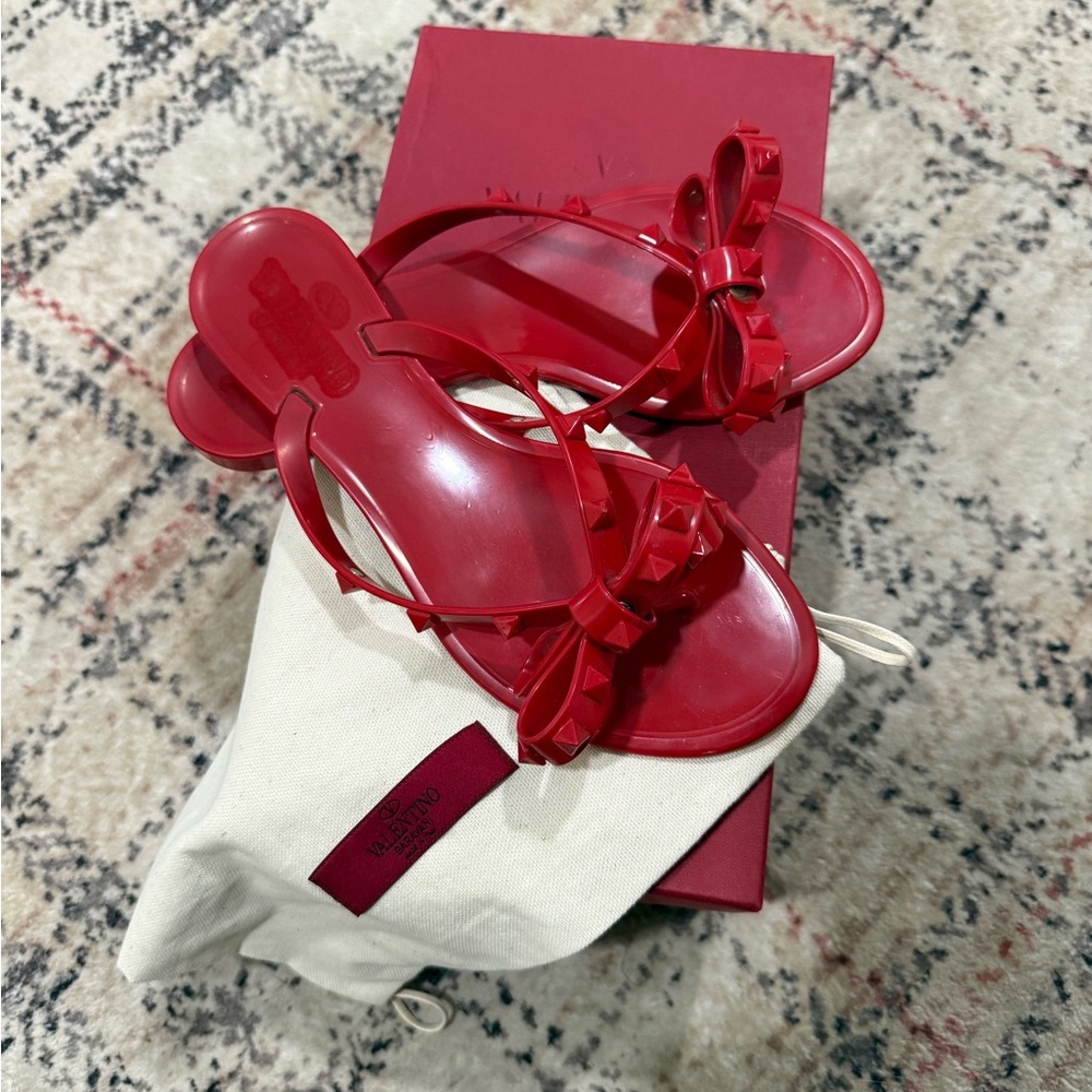 Valentino Stylish Red Women's Sandals